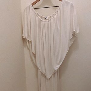 Off the shoulder Xl white dress
